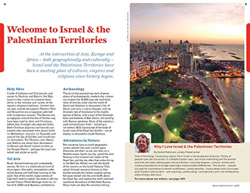 Israel & The Palestinian Territories 8 (Lonely Planet),Used