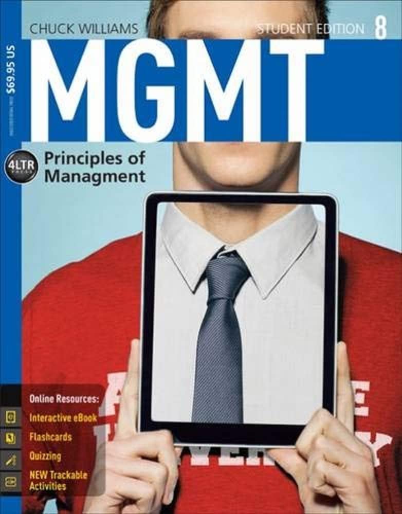MGMT: Principles of Management (Book and Coursemate Access Card) (New, Engaging Titles from 4LTR Press),Used