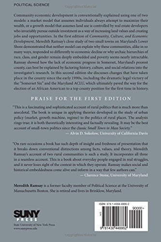 Community, Culture, and Economic Development, Second Edition: Continuity and Change in Two Small Southern Towns,Used