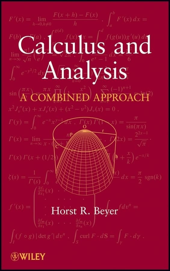 Calculus and Analysis: A Combined Approach,Used