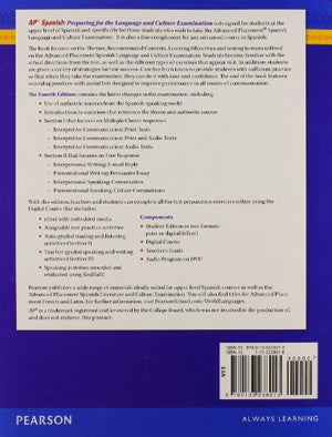 AP Spanish Language & Culture Exam Prep by Prentice Hall - Comprehensive Review Guide for Students