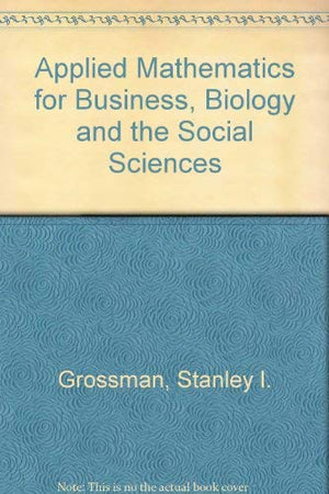 Applied Mathematics for the Management, Life, and Social Sciences,Used