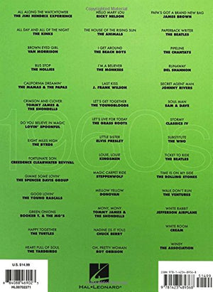 1960s Rock: Easy Guitar with Notes & Tab (Easy Guitar Tab),Used