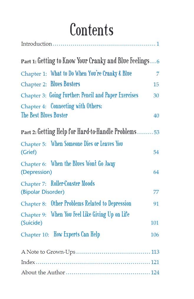 What to Do When You're Cranky & Blue: A Guide for Kids,New