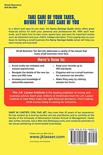 Small Business Tax Secrets,Used