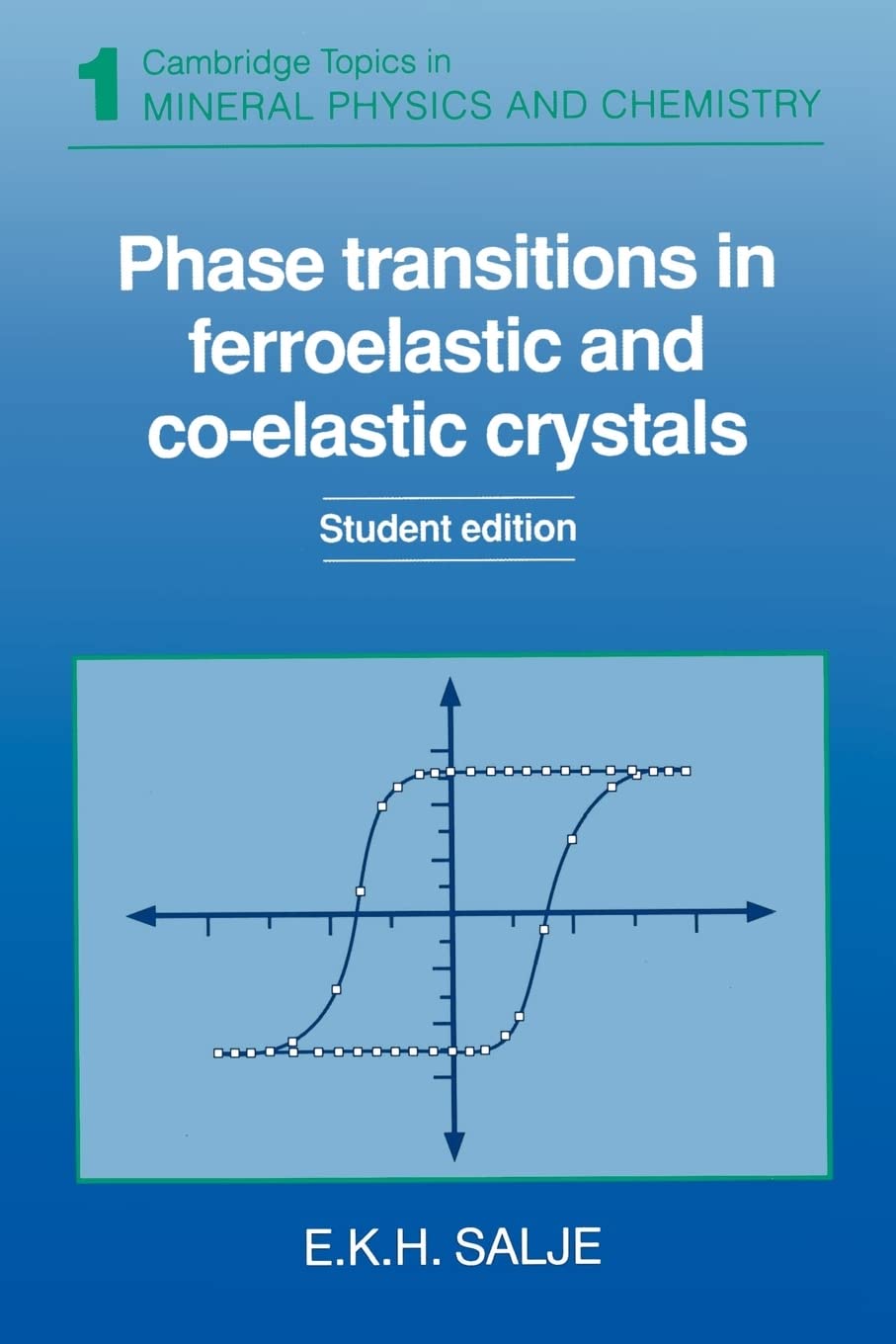 Phase Transitions in Ferroelastic and Coelastic Crystals (Cambridge Topics in Mineral Physics and Chemistry, Series Number 1),Used