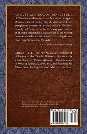 Aquinas On The Divine Ideas As Exemplar Causes,New
