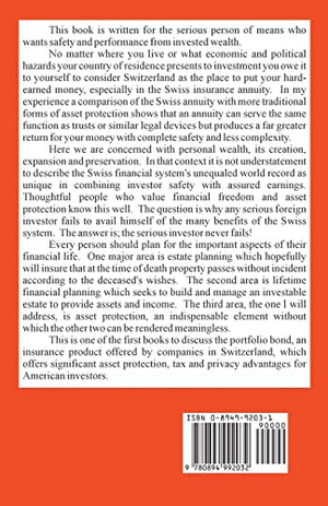 Swiss Bank Accounts and Investment Management: Your Own CompletelyLegal, Super Safe, TaxFree Offshore Account  And Not Even ,Used