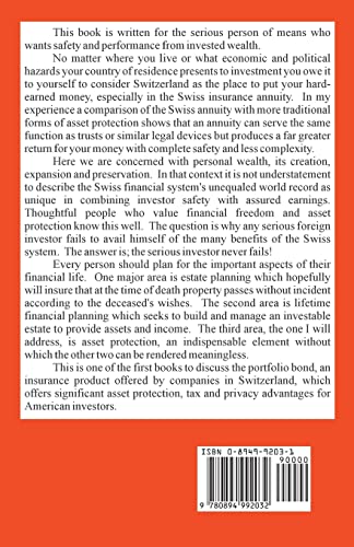 Swiss Bank Accounts and Investment Management: Your Own CompletelyLegal, Super Safe, TaxFree Offshore Account  And Not Even ,Used