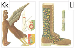 AN ARTIST'S ALPHABET /ANGLAIS,Used