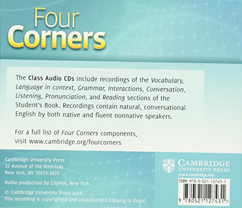 Four Corners Level 3 Class Audio CDs (3),Used