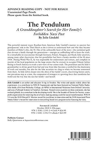 The Pendulum: A Granddaughter's Search for Her Family's Forbidden Nazi Past,Used