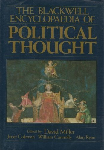 Blackwell Encyclopedia of Political Thought,Used