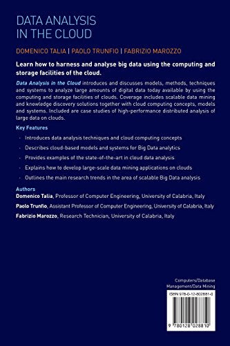 Data Analysis in the Cloud: Models, Techniques and Applications (Computer Science Reviews and Trends),Used