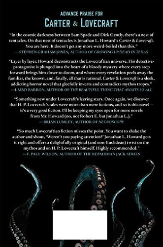Carter & Lovecraft: A Novel (Carter & Lovecraft, 1),Used