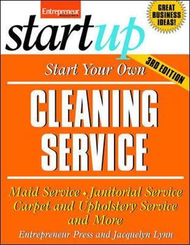 Start Your Own Cleaning Business (StartUp Series),New