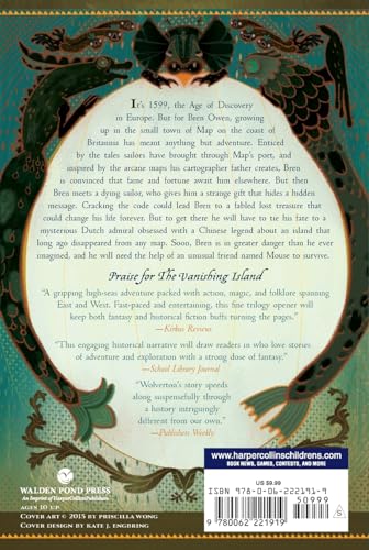 The Vanishing Island (Chronicles of the Black Tulip, 1),Used
