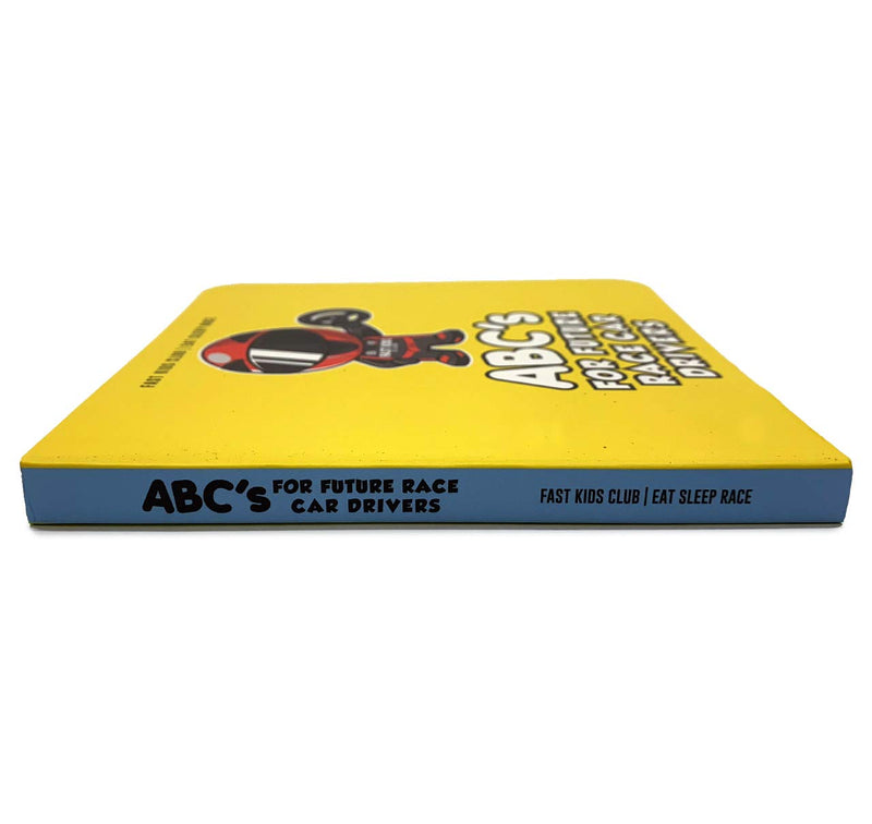 Abc'S For Future Race Car Drivers Alphabet Book (Baby Book, Children'S Book, Toddler Book),New