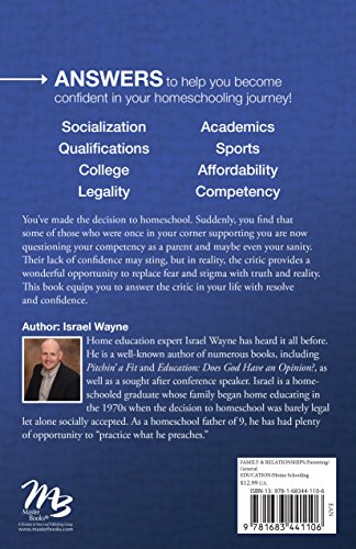 Answers for Homeschooling,Used