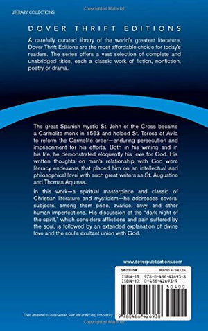 Dark Night of the Soul (Dover Thrift Editions: Religion),Used