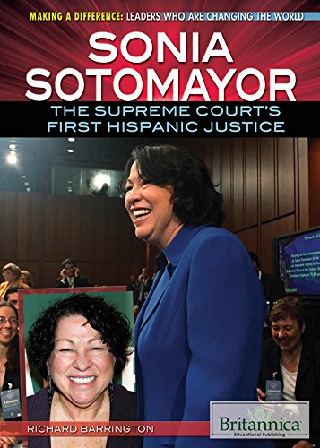 Sonia Sotomayor (Making a Difference: Leaders Who Are Changing the World),Used