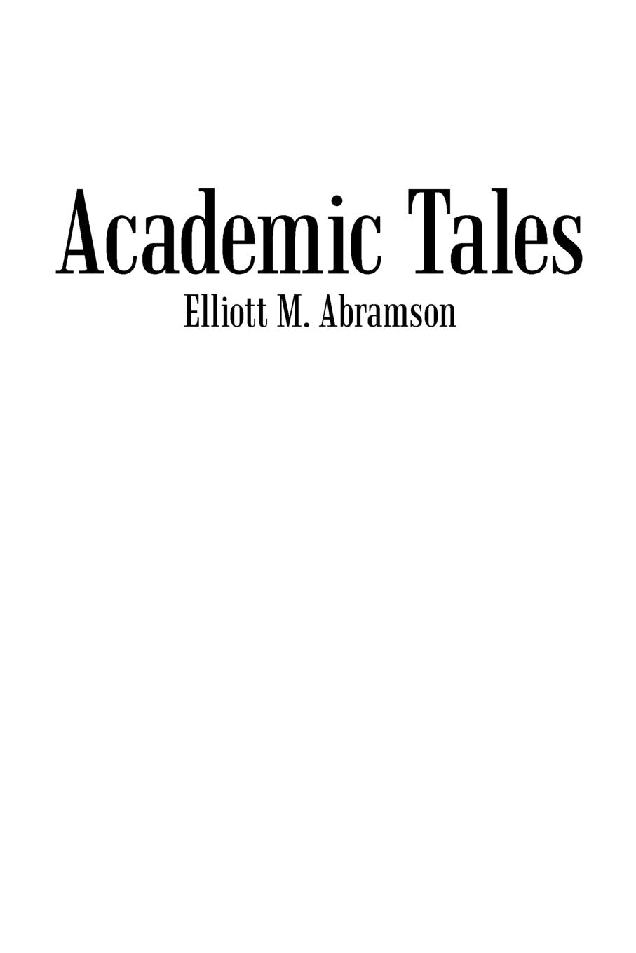 Academic Tales,Used