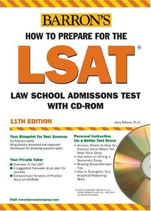 How to Prepare for the LSAT with CDROM (BARRON'S),Used