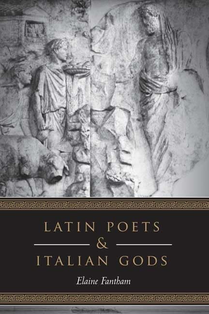 Latin Poets and Italian Gods (Robson Classical Lectures),New