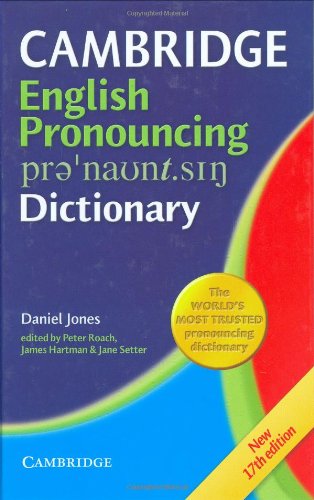Cambridge Pronouncing Dictionary (English and English Edition),Used