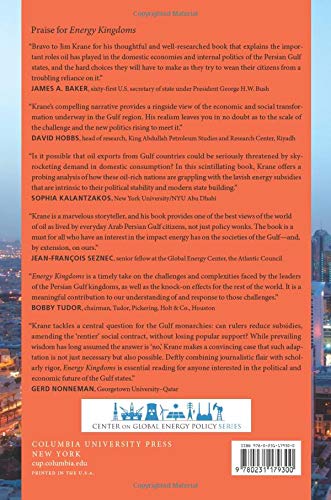 Energy Kingdoms: Oil and Political Survival in the Persian Gulf (Center on Global Energy Policy Series),Used