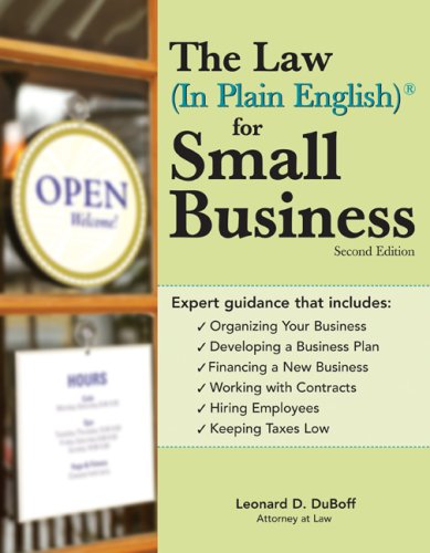 The Law (In Plain English) for Small Business,Used