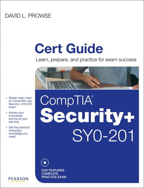 Comptia Security+ Syo201 Cert Guide,Used