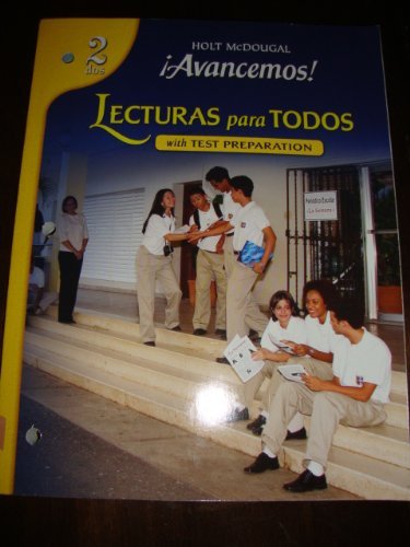 Lecturas Para Todos  Restricted (Avancemos!) (Spanish Edition),Used