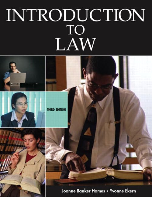 An Introduction to Law,Used