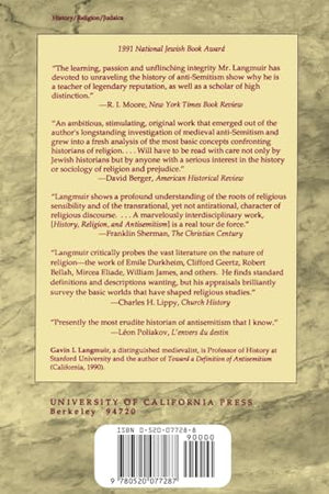 History, Religion, and Antisemitism,New