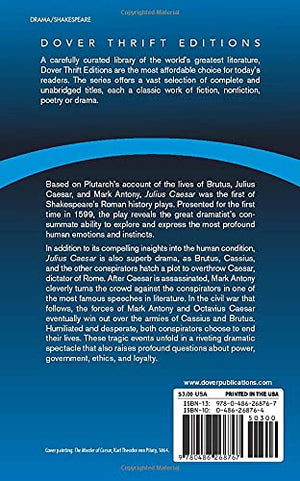 Julius Caesar (Dover Thrift Editions: Plays),Used