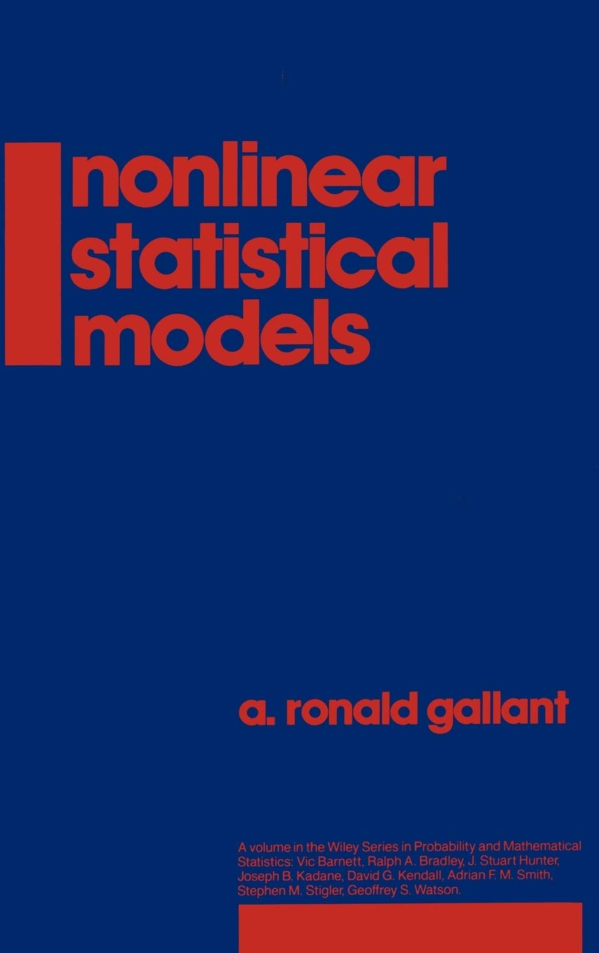 Nonlinear Statistical Models,Used