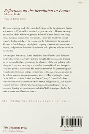 Reflections on the Revolution in France (Rethinking the Western Tradition),Used