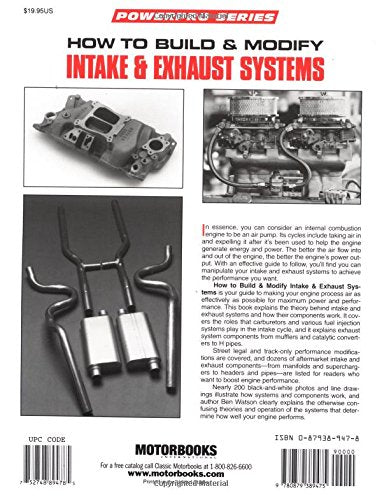 How to Build and Modify (Intake and Exhaust Powerpro Series),Used