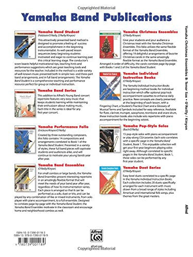 Yamaha Christmas Ensembles: Tenor Sax (Yamaha Band Method),Used