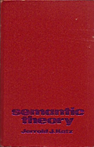 Semantic theory (Studies in language),Used