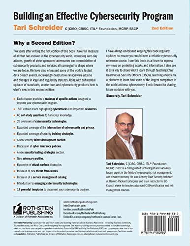 Building an Effective Cybersecurity Program, 2nd Edition,Used
