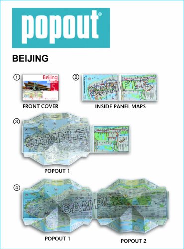 Beijing PopOut Map (PopOut Maps),Used