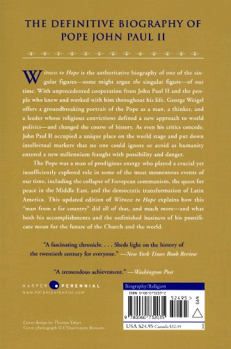 Witness To Hope: The Biography Of Pope John Paul Ii,Used
