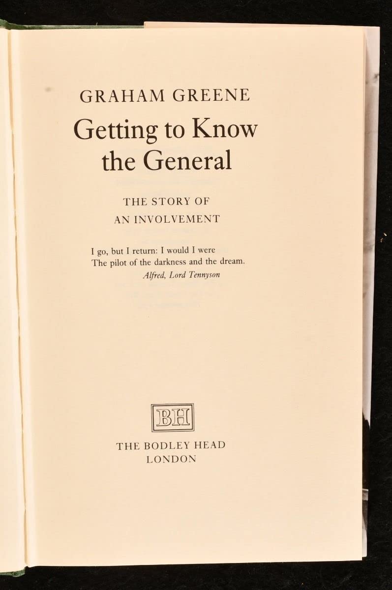 Getting to know the General: The story of an involvement,Used