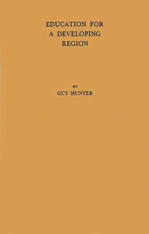 Education For A Developing Region: A Study In East Africa,Used