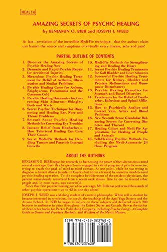Amazing Secrets of Psychic Healing,New
