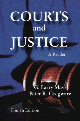 Courts and Justice: A Reader,Used