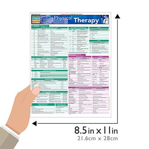 Physical Therapy QuickStudy Laminated Reference Guide (QuickStudy Academic),New