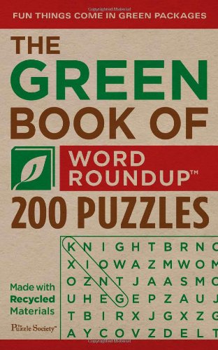 The Green Book of Word Roundup: 200 Puzzles,Used